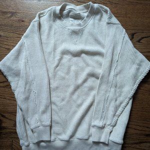 Aerie Waffle Sweatshirt